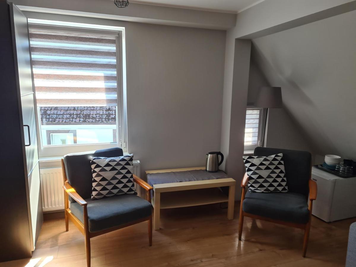 Ferienwohnung Przy Porcie Leba Exterior foto
