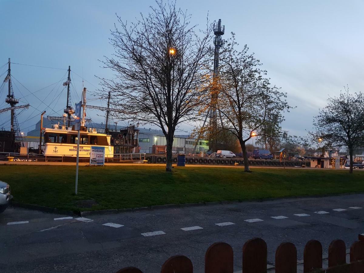 Ferienwohnung Przy Porcie Leba Exterior foto